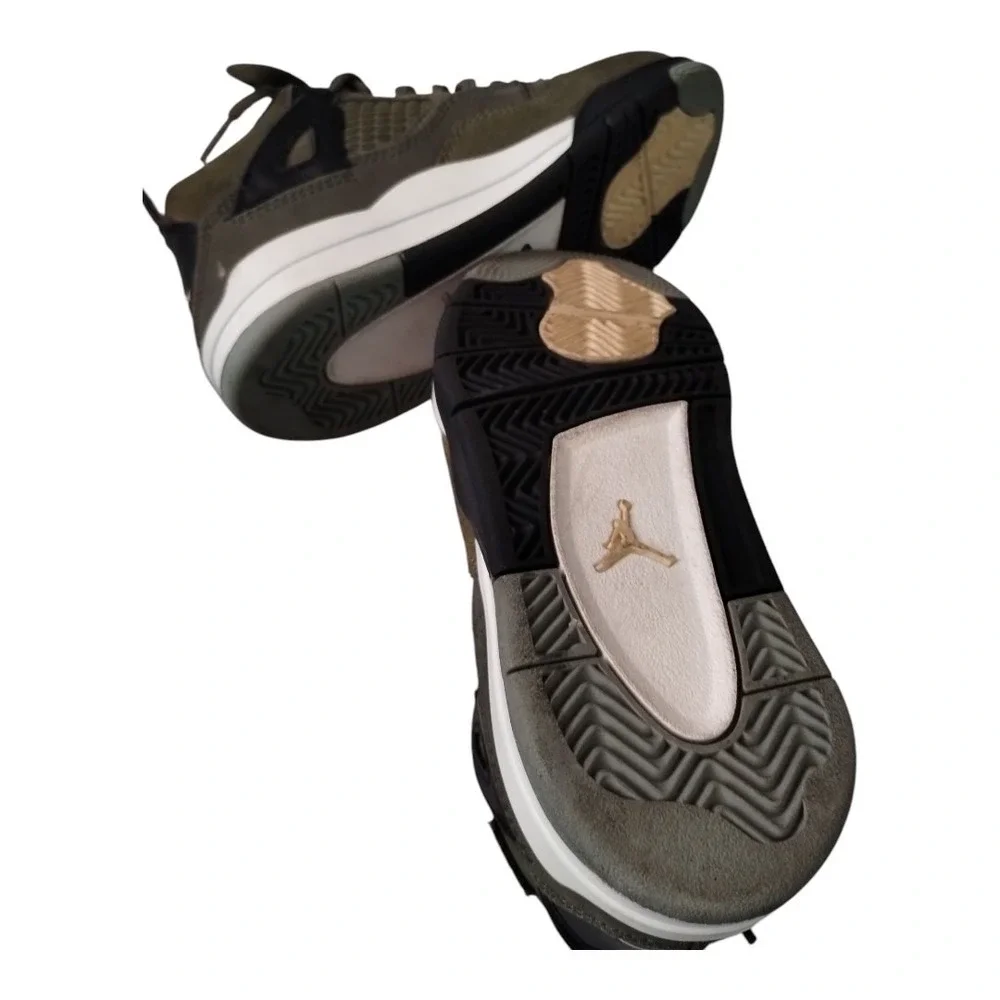 Air Jordan 4 Craft Medium Olive‎ Pre School FB9929-200 Little Kids PS Sz 11C